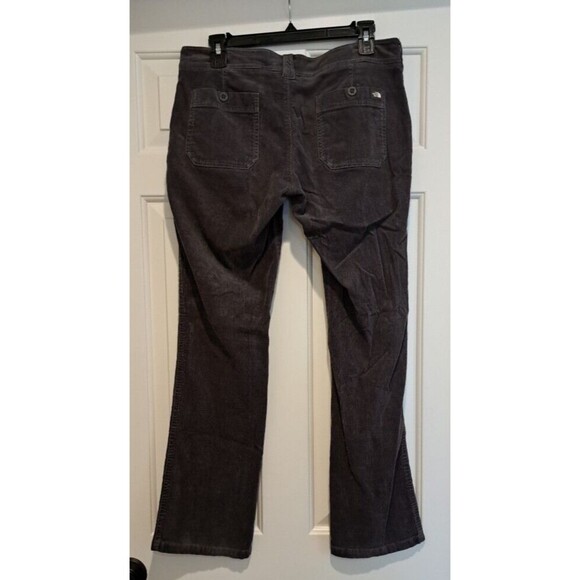 The North Face Pants Women's 8 Grey Corduroy Low Rise Hiking Trail Pants - Picture 2 of 13
